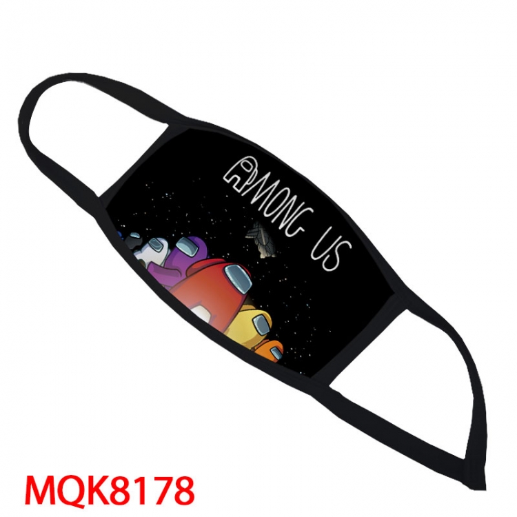 Among Us Color printing Space cotton Masks price for 5 pcs MQK8178