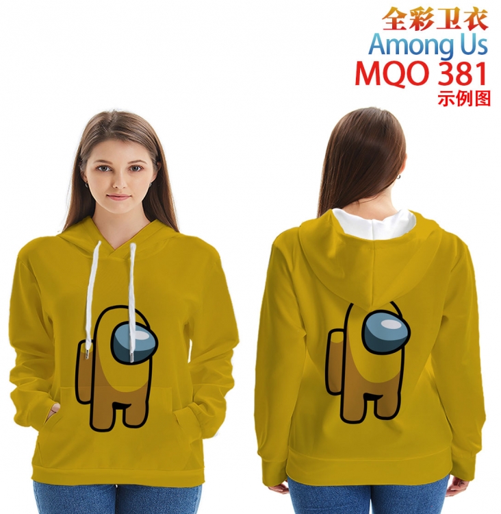 Among Us Full Color Patch pocket Sweatshirt Hoodie  9 sizes from XXS to XXXXL  MQO381