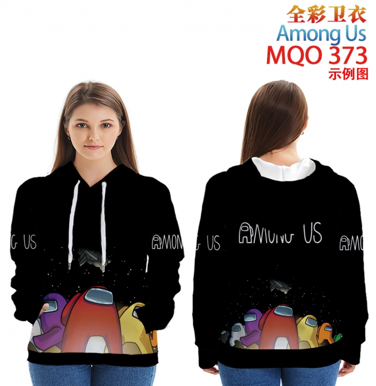 Among Us Full Color Patch pocket Sweatshirt Hoodie  9 sizes from XXS to XXXXL  MQO373