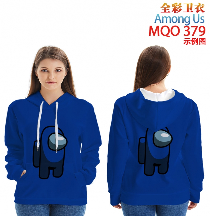 Among Us Full Color Patch pocket Sweatshirt Hoodie  9 sizes from XXS to XXXXL  MQO379