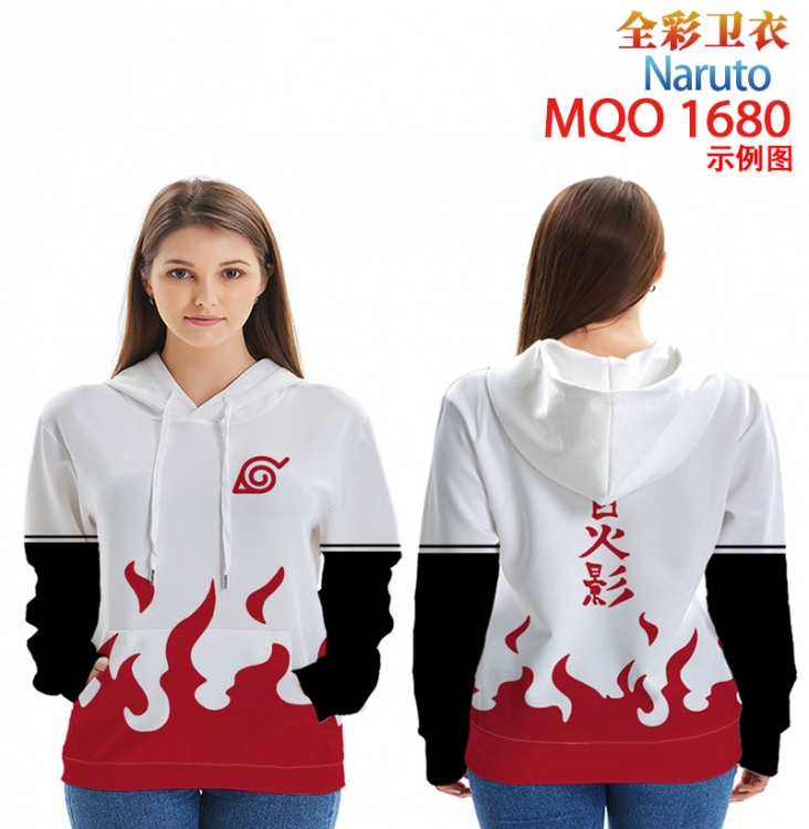 Naruto Full Color Patch pocket Sweatshirt Hoodie  9 sizes from XXS to 4XL MQO1680