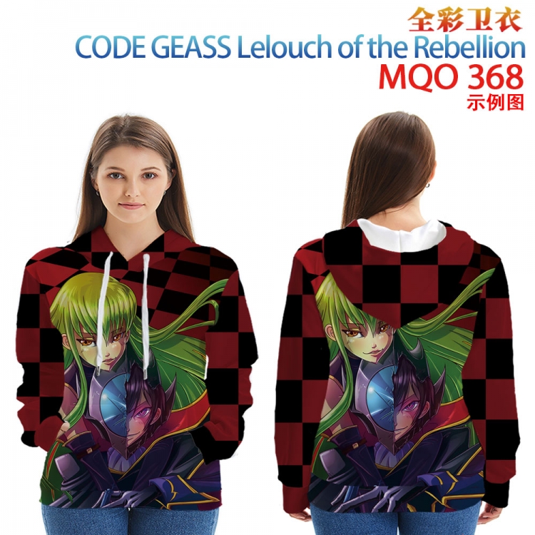 Lelouch of the Rebel Full Color Patch pocket Sweatshirt Hoodie  9 sizes from XXS to 4XL  MQO368