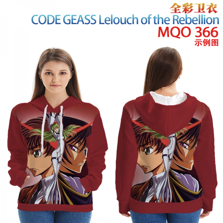 Lelouch of the Rebel Full Color Patch pocket Sweatshirt Hoodie  9 sizes from XXS to 4XL  MQO366