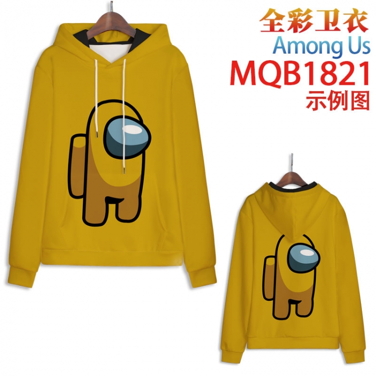 Among Us Full Color Patch pocket Sweatshirt Hoodie 8 sizes from  XS to 4XL MQB1821
