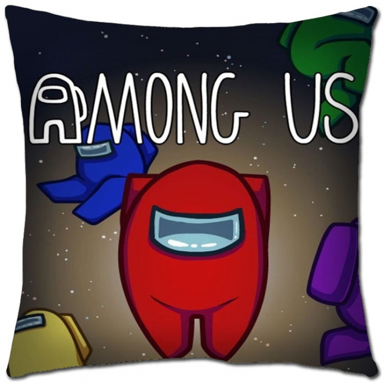 Among Us Anime square full-color pillow cushion 45X45CM NO FILLING A2-5