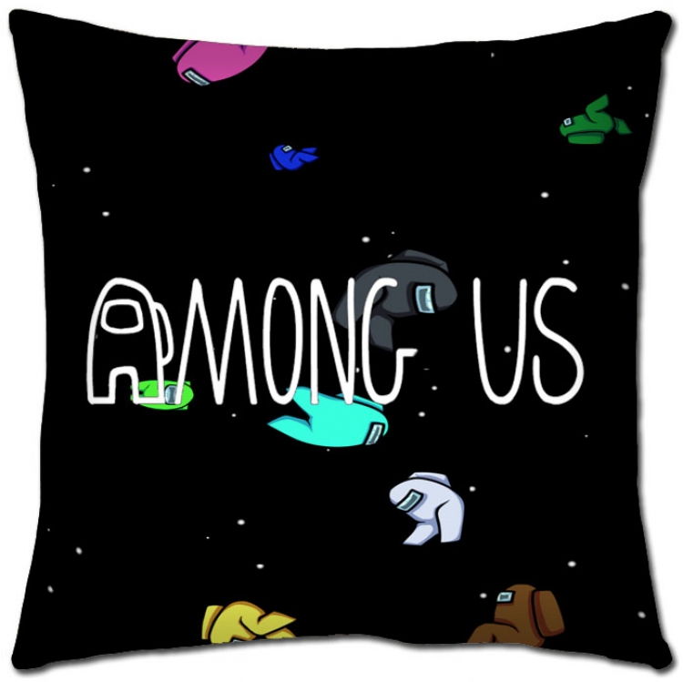 Among Us Anime square full-color pillow cushion 45X45CM NO FILLING A2-7