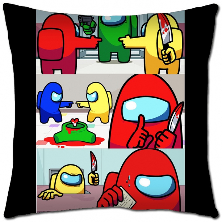 Among Us Anime square full-color pillow cushion 45X45CM NO FILLING A2-46A