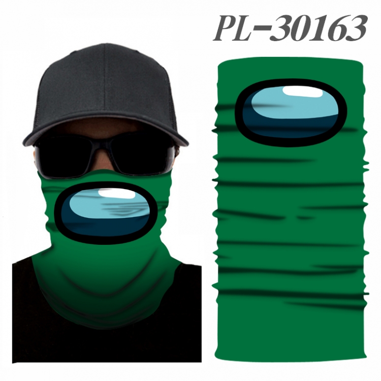 Among Us Color printing magic turban scarf- price for 5 pcs PL30163