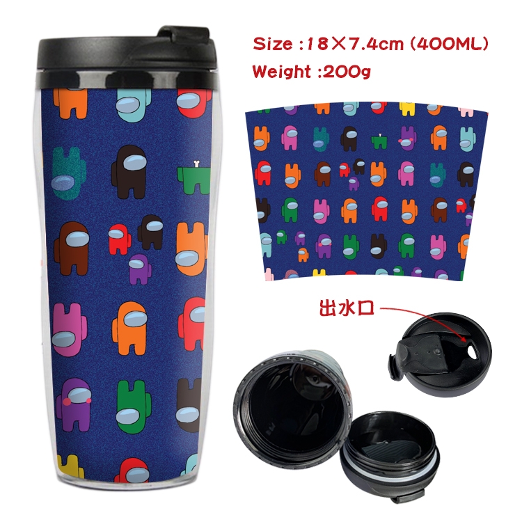 Among Us Starbucks Leakproof Insulation cup Kettle 18X7.4CM 400ML Style 6A