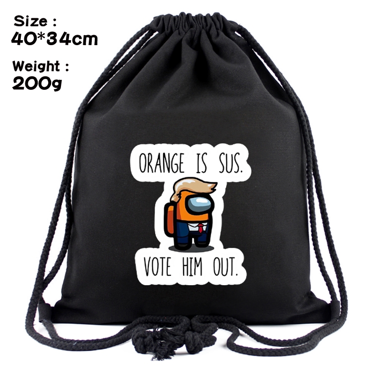 Among Us Anime Drawstring Bags Bundle Backpack  style 9