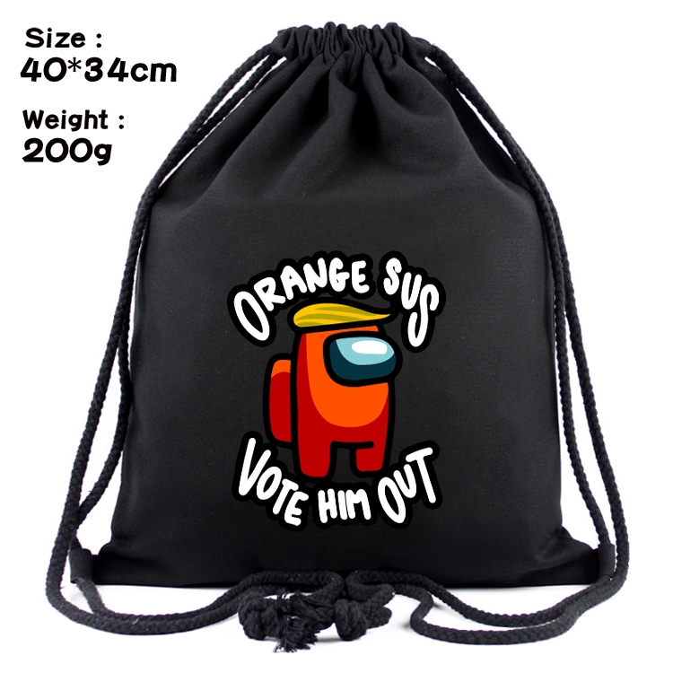 Among Us Anime Drawstring Bags Bundle Backpack  style 8