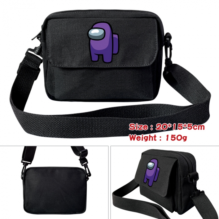 Among Us-5C Anime Peripheral Canvas Portable Small Shoulder Bag