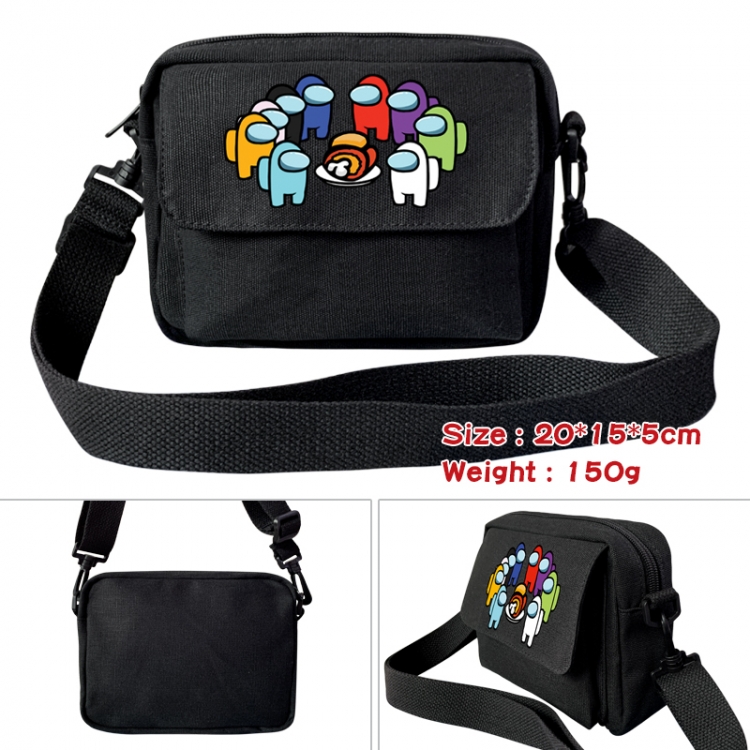 Among Us-16C Anime Peripheral Canvas Portable Small Shoulder Bag