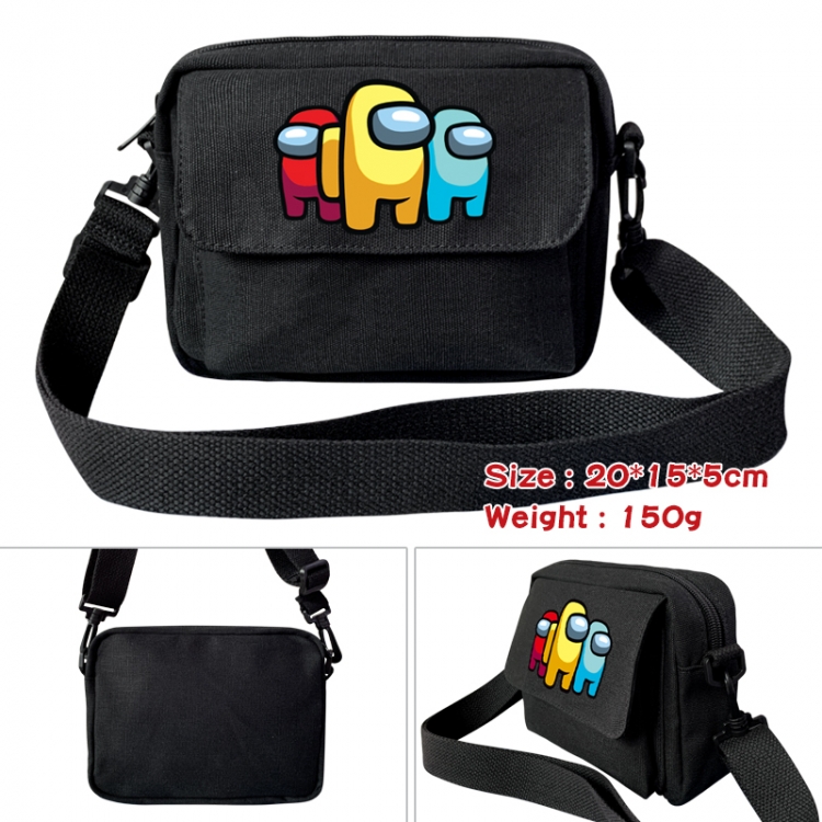 Among Us-13C Anime Peripheral Canvas Portable Small Shoulder Bag