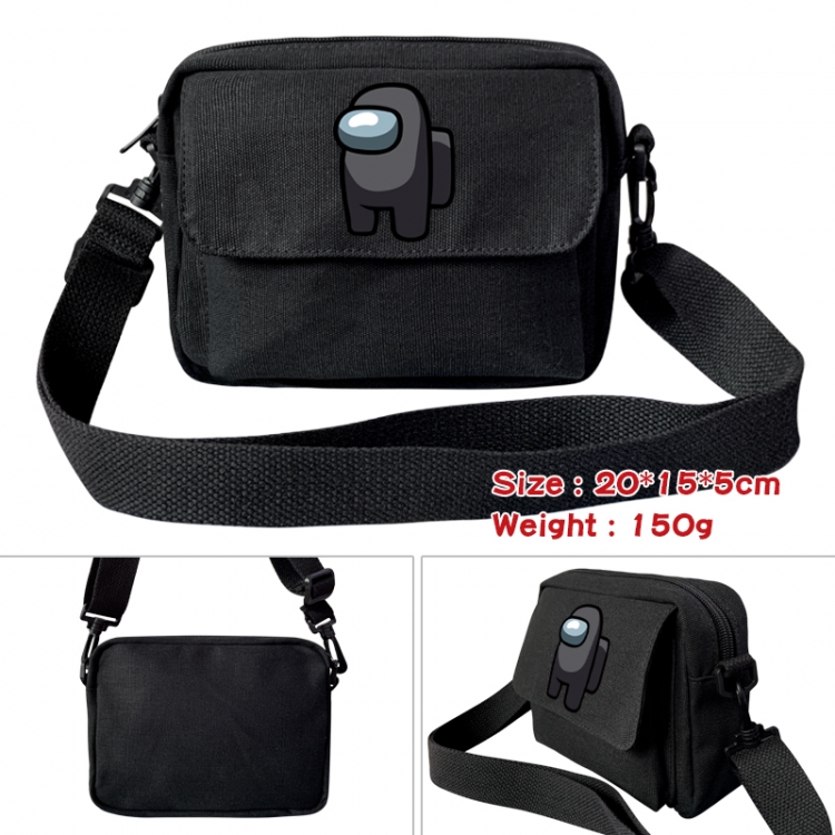 Among Us-9C Anime Peripheral Canvas Portable Small Shoulder Bag