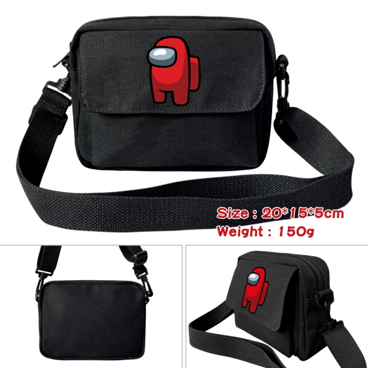 Among Us-1C Anime Peripheral Canvas Portable Small Shoulder Bag