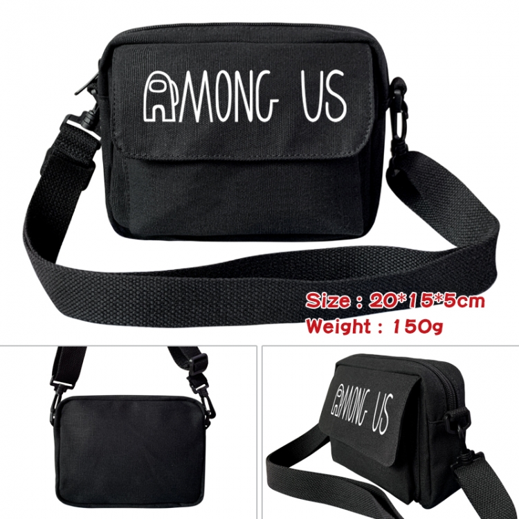 Among Us-10C Anime Peripheral Canvas Portable Small Shoulder Bag