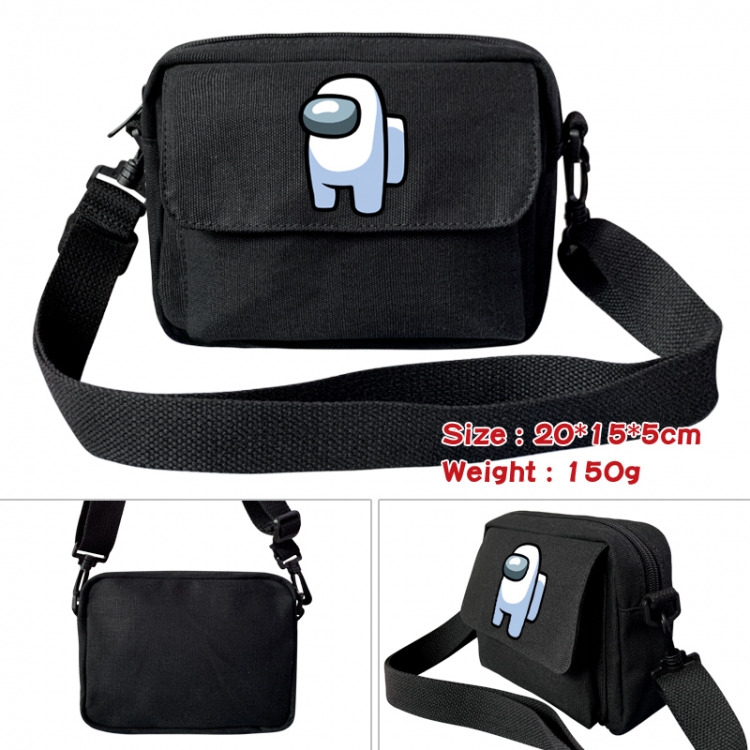 Among Us-8C Anime Peripheral Canvas Portable Small Shoulder Bag