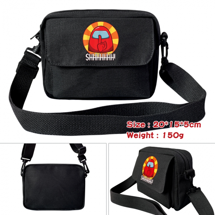 Among Us-18C Anime Peripheral Canvas Portable Small Shoulder Bag