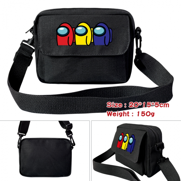 Among Us-17C Anime Peripheral Canvas Portable Small Shoulder Bag