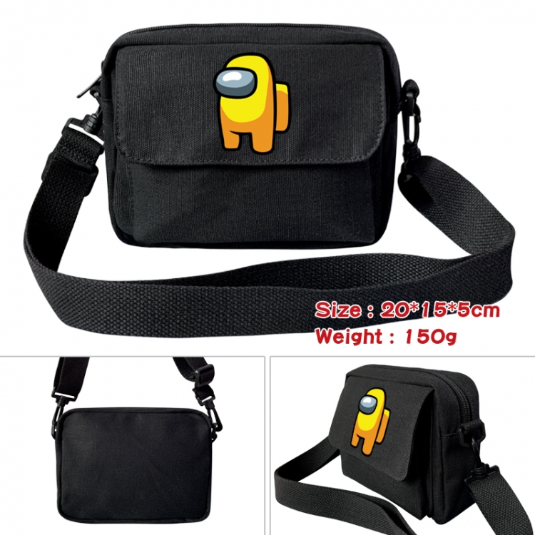 Among Us-7C Anime Peripheral Canvas Portable Small Shoulder Bag