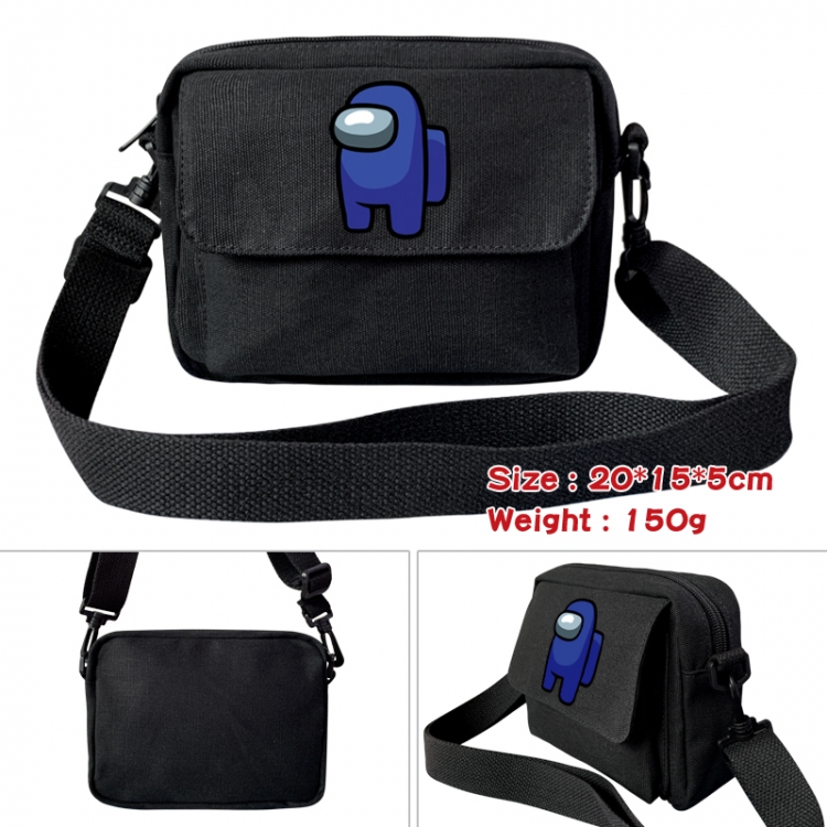 Among Us-2C Anime Peripheral Canvas Portable Small Shoulder Bag