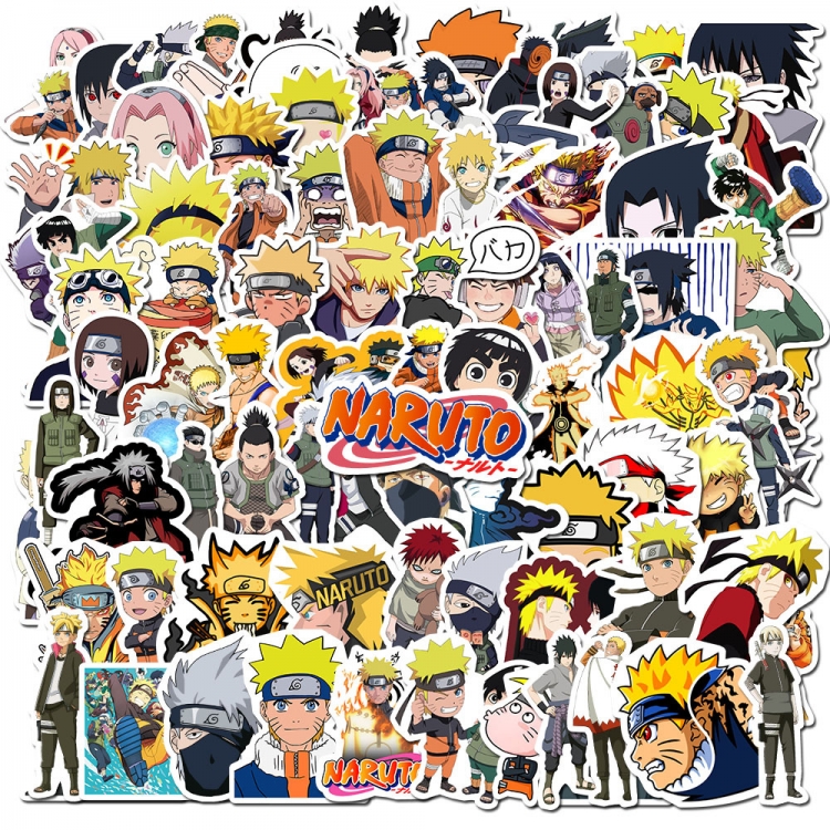 Naruto Doodle stickers Waterproof stickers a set of 100 price for 5 sets