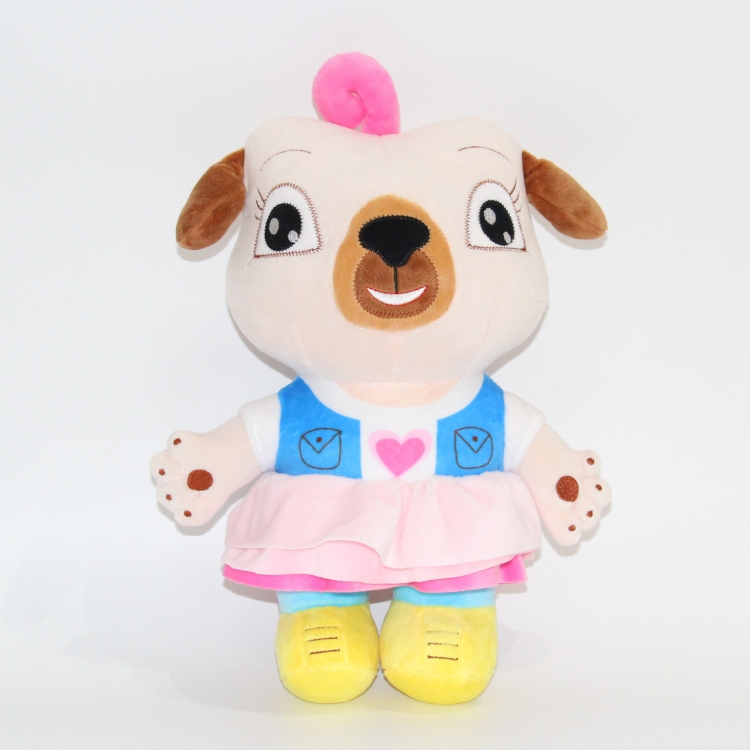 Chip and Potato Pink dog plush doll 30x18CM 0.165kg