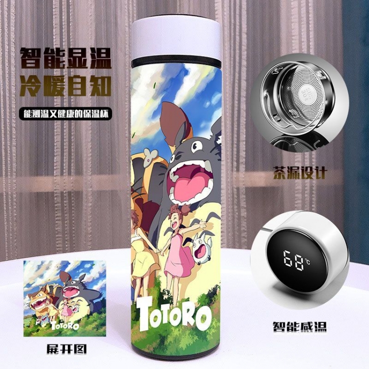 TOTORO Apparent temperature 304 stainless steel Thermos Cup 500ML