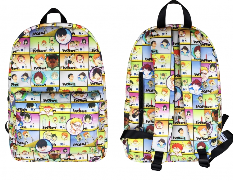 Anime Printed student backpack school bag backpack
