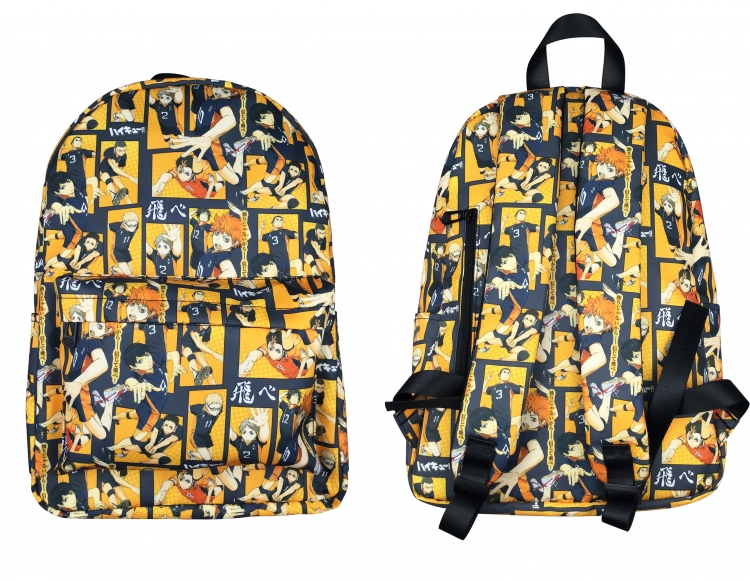 Haikyuu!! Anime Printed student backpack school bag backpack