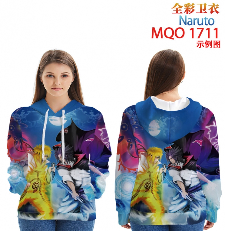 Naruto Full Color Patch pocket Sweatshirt Hoodie EUR SIZE 9 sizes from XXS to XXXXL MQO1711