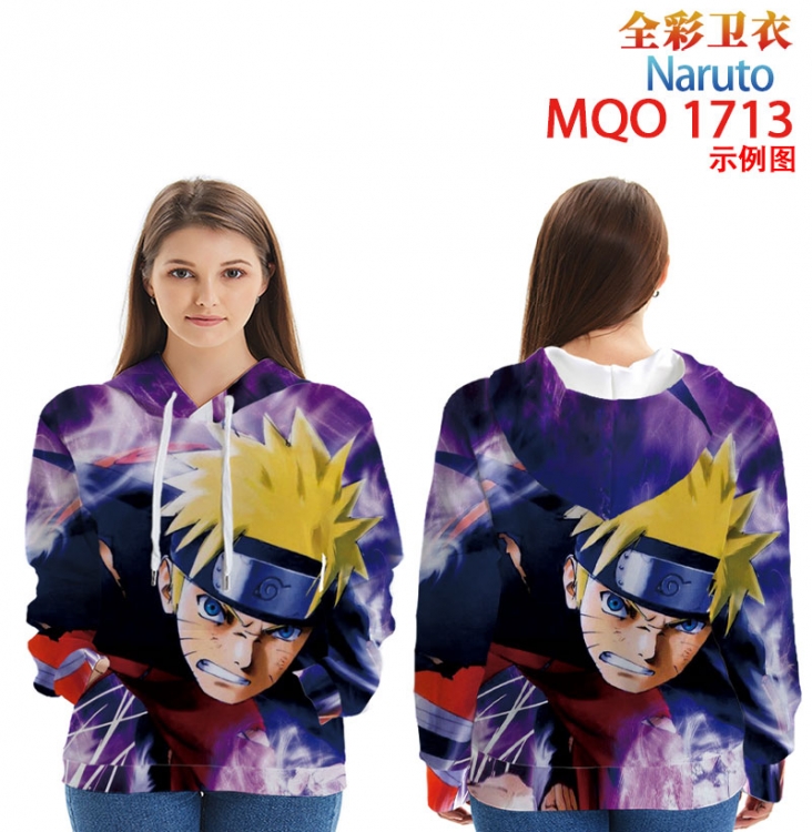 Naruto Full Color Patch pocket Sweatshirt Hoodie EUR SIZE 9 sizes from XXS to XXXXL MQO1713