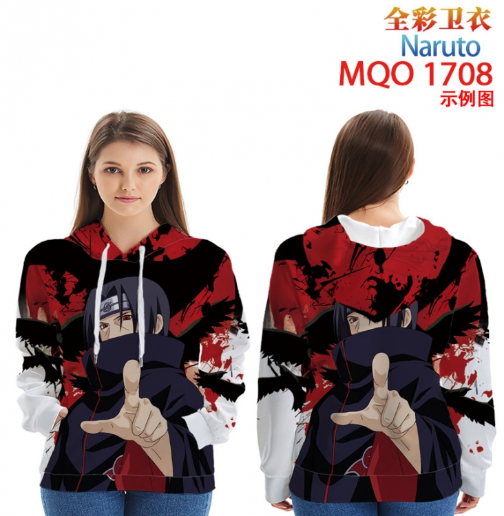 Naruto Full Color Patch pocket Sweatshirt Hoodie EUR SIZE 9 sizes from XXS to XXXXL MQO1708