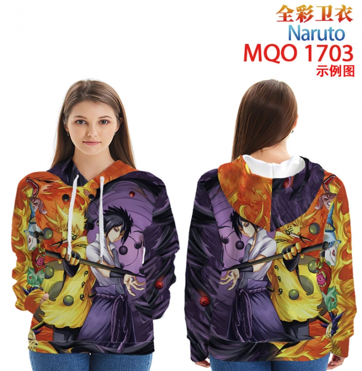 Naruto Full Color Patch pocket Sweatshirt Hoodie EUR SIZE 9 sizes from XXS to XXXXL MQO1703