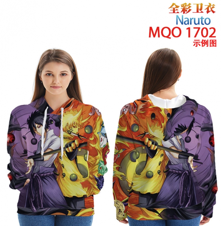 Naruto Full Color Patch pocket Sweatshirt Hoodie EUR SIZE 9 sizes from XXS to XXXXL MQO1702