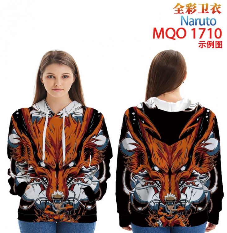 Naruto Full Color Patch pocket Sweatshirt Hoodie EUR SIZE 9 sizes from XXS to XXXXL MQO1710