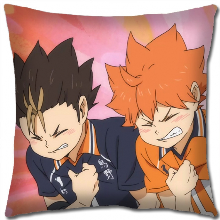 Haikyuu!! Anime square full-color pillow cushion 45X45CM NO FILLING p1332