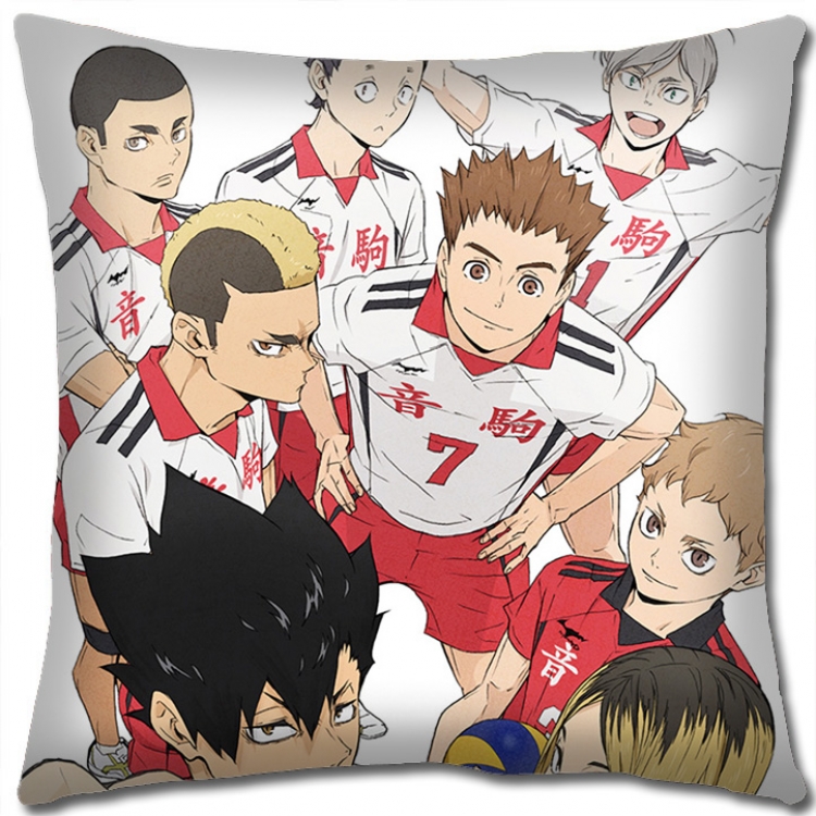 Haikyuu!! Anime square full-color pillow cushion 45X45CM NO FILLING p1350