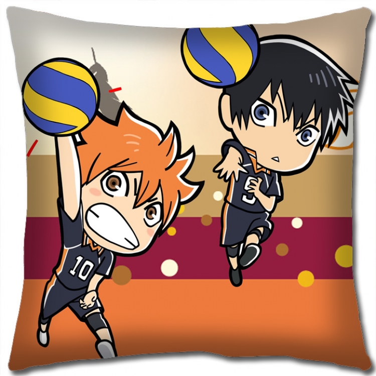 Haikyuu!! Anime square full-color pillow cushion 45X45CM NO FILLING p1326