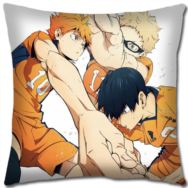 Haikyuu!! Anime square full-color pillow cushion 45X45CM NO FILLING p1315