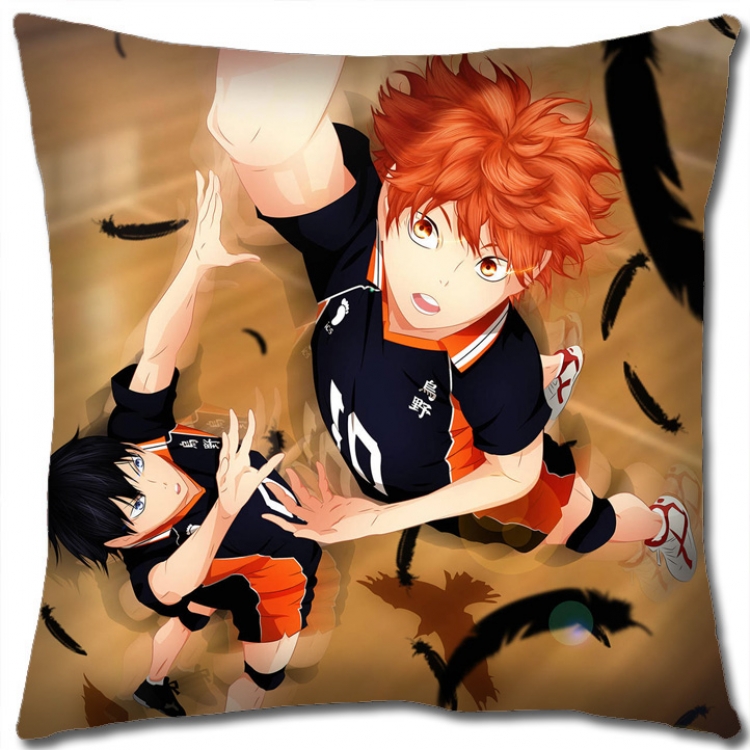 Haikyuu!! Anime square full-color pillow cushion 45X45CM NO FILLING p1346
