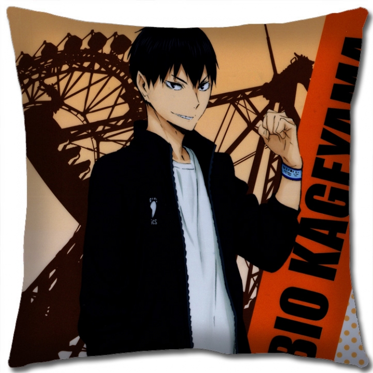 Haikyuu!! Anime square full-color pillow cushion 45X45CM NO FILLING p1330