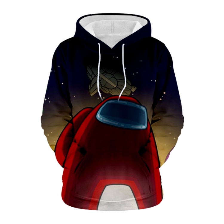 Among Us Game 3D digital printing casual fashion hooded sweater