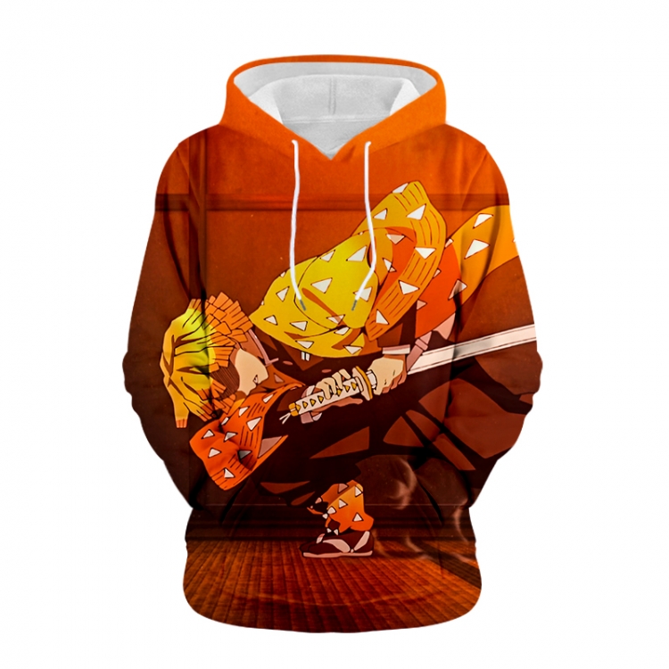 Demon Slayer Kimets Anime 3D digital printing casual fashion hooded sweater