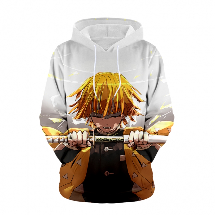 Demon Slayer Kimets Anime 3D digital printing casual fashion hooded sweater