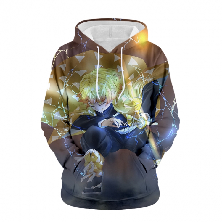 Demon Slayer Kimets Anime 3D digital printing casual fashion hooded sweater