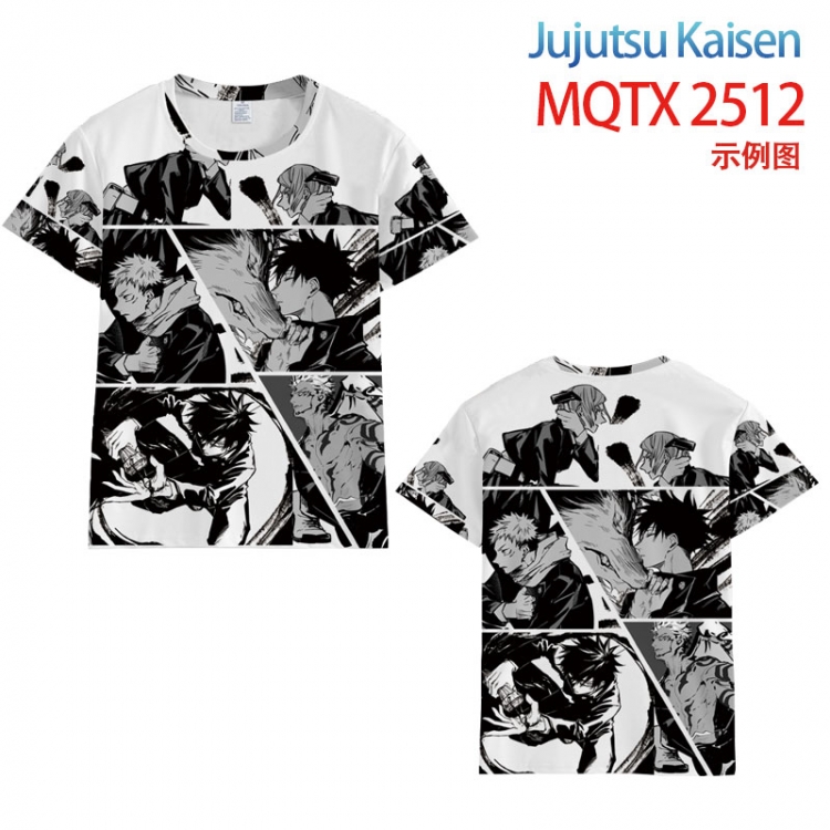Jujutsu Kaisen flower short sleeve T-shirt S-5XL, 8 sizes MQTX-2512