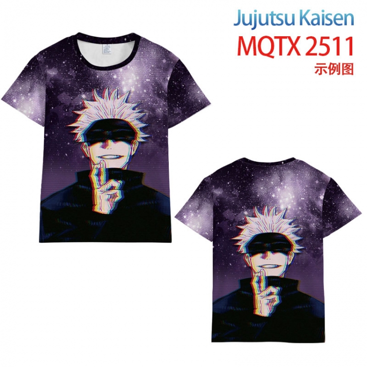Jujutsu Kaisen flower short sleeve T-shirt S-5XL, 8 sizes MQTX-2511