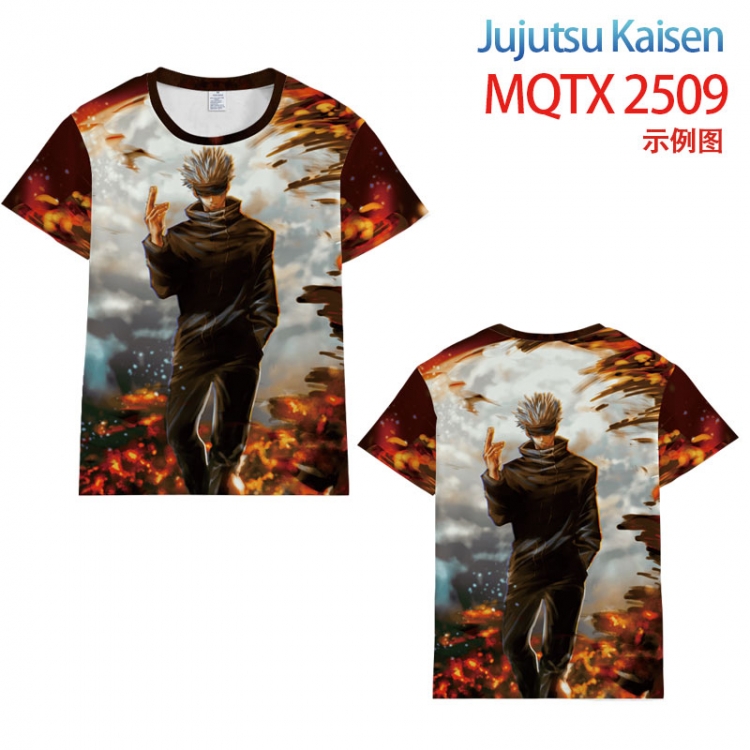 Jujutsu Kaisen flower short sleeve T-shirt S-5XL, 8 sizes